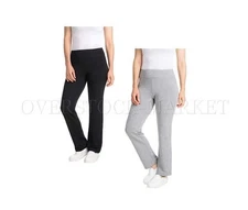 NEW! WOMEN'S DALIA WIDE WAISTBAND KNIT PULL ON COMFY PANT! VARIETY SIZE/COLORS