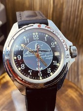 USSR Amphibian Soviet Military Watch Vostok Submarine Komandirskie 2414  8931