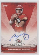 2014 Topps Rookie Premiere Auto 52/90 Aaron Murray #RPA-AM Auto 0p5