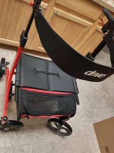 Drive Medical Nitro Rollator Walker with Seat
