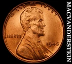 1945 Lincoln Wheat Cent - Red Choice Gem Brilliant Unc  No Reserve  #K61