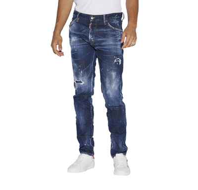 Dsquared2 Icon Spray Cool Guy Denim Jeans Blau Herren