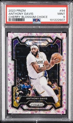 2023 PANINI PRIZM CHERRY BLOSSOM CHOICE #94 ANTHONY DAVIS 12/20