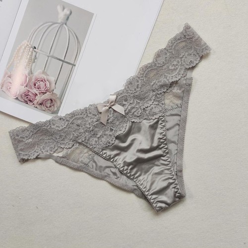 Low Waist Lace T Pants Briefs Vintage Hollow Thong for Women's Fashion - Picture 11 of 14