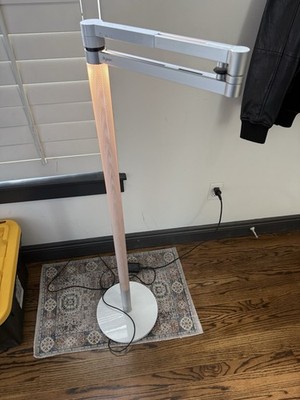 Dyson Solarcycle/Lightcycle Morph White/Silver Floor Light
