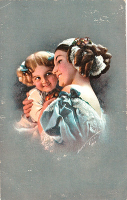 AK - mother and child (2) - publisher: Novitas in Berlin