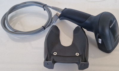 Datalogic QuickScan QD2430 USB 2D Barcode Scanner mit Halterung