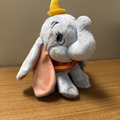 Official Disney Dumbo Plush With Yellow Hat 9 Inches With Tag