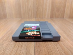 vgc Hangtab BOX CIB Ninja Kid 5 screw Minty Cart complete in nes RARE lot NICE