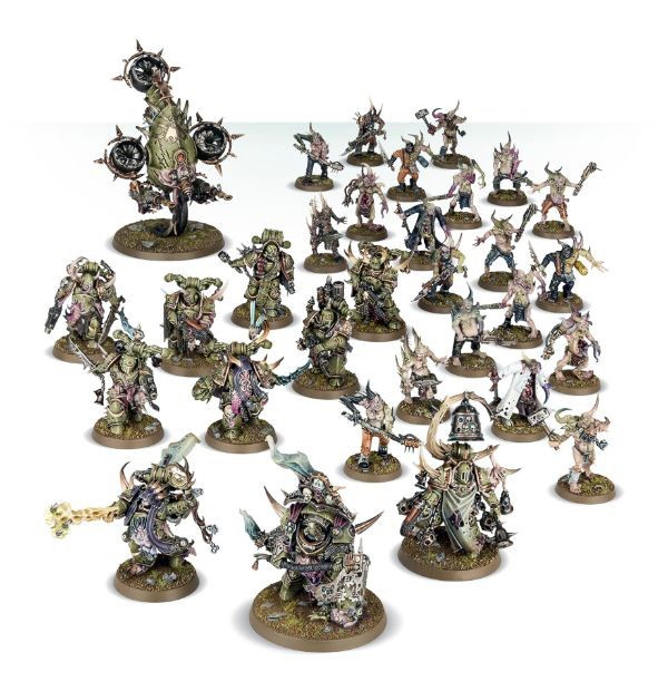 Games Workshop Warhammer 40000 Death Guard Dark Imperium Miniatures New on Sprue