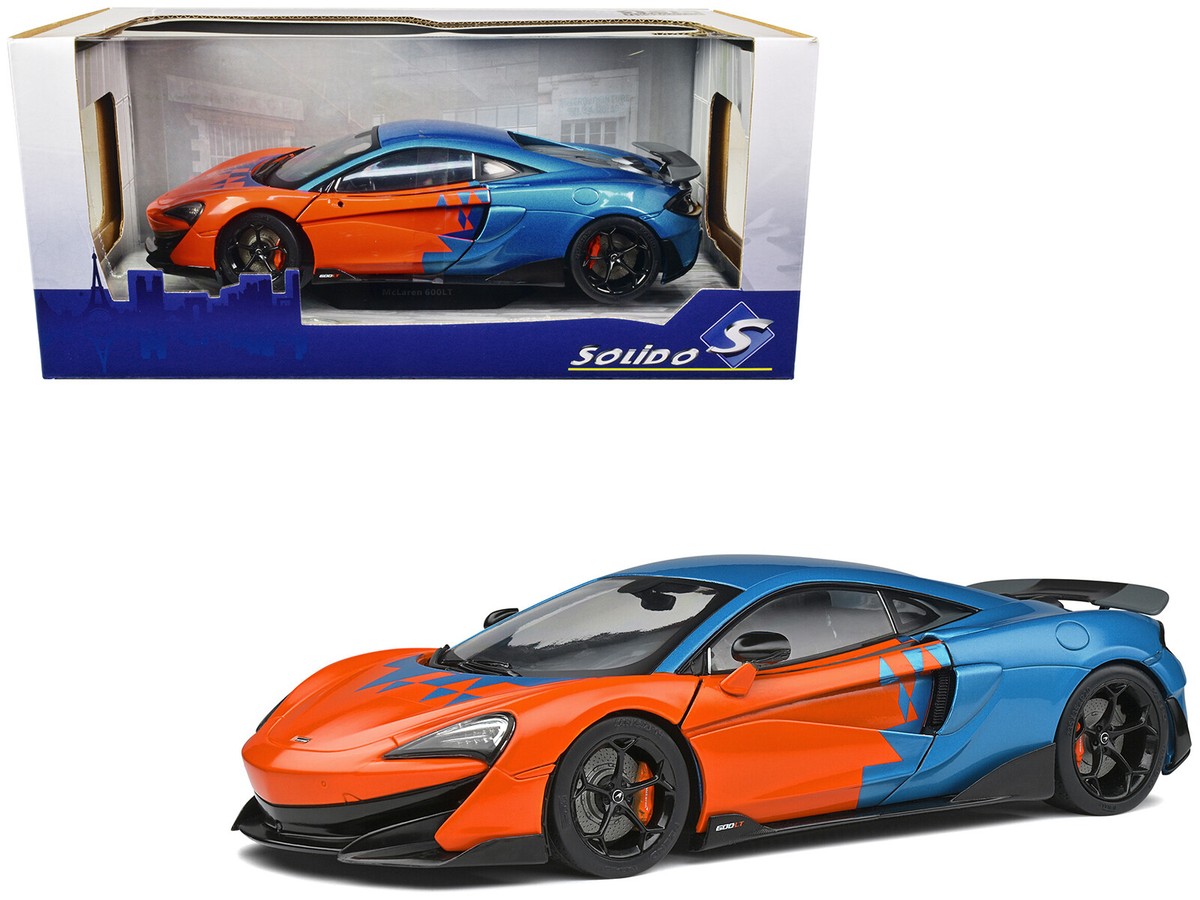 2019 McLaren 600LT Blue and Orange Formula One Team Tribute