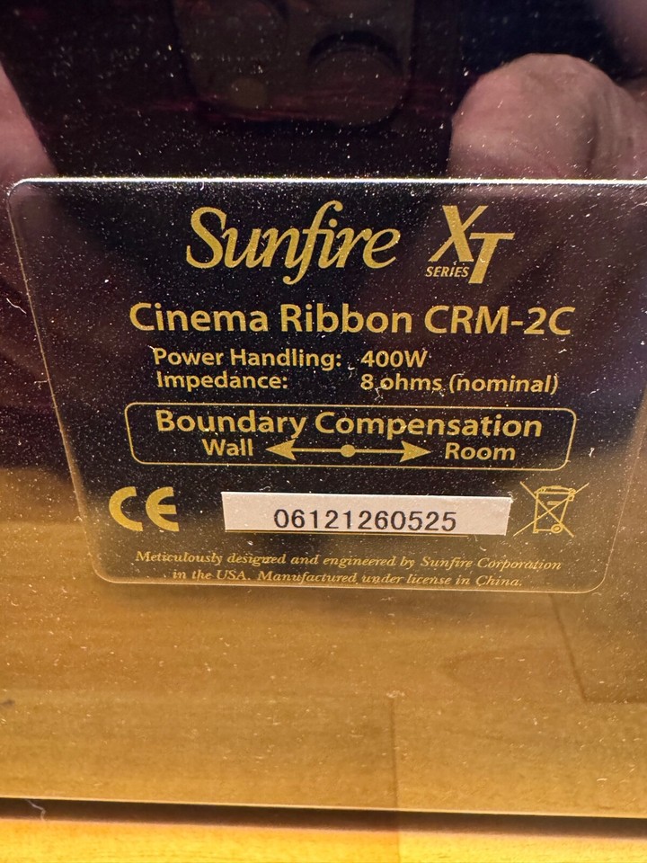 Sunfire surround speaker set, CRM 2 And CRM 2C excellent condition. | eBay