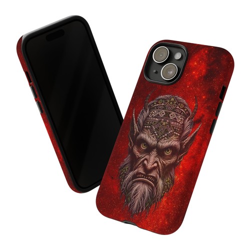 Fiery Red Daemon Face Design Tough iPhone Case - Hellfire Daemon - Daemon Fury - Picture 6 of 25