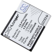 Akku Kompatibel Mit Panasonic Typ 454854AR 3,7V 1300Mah/4,8Wh Li-Ion Schwarz