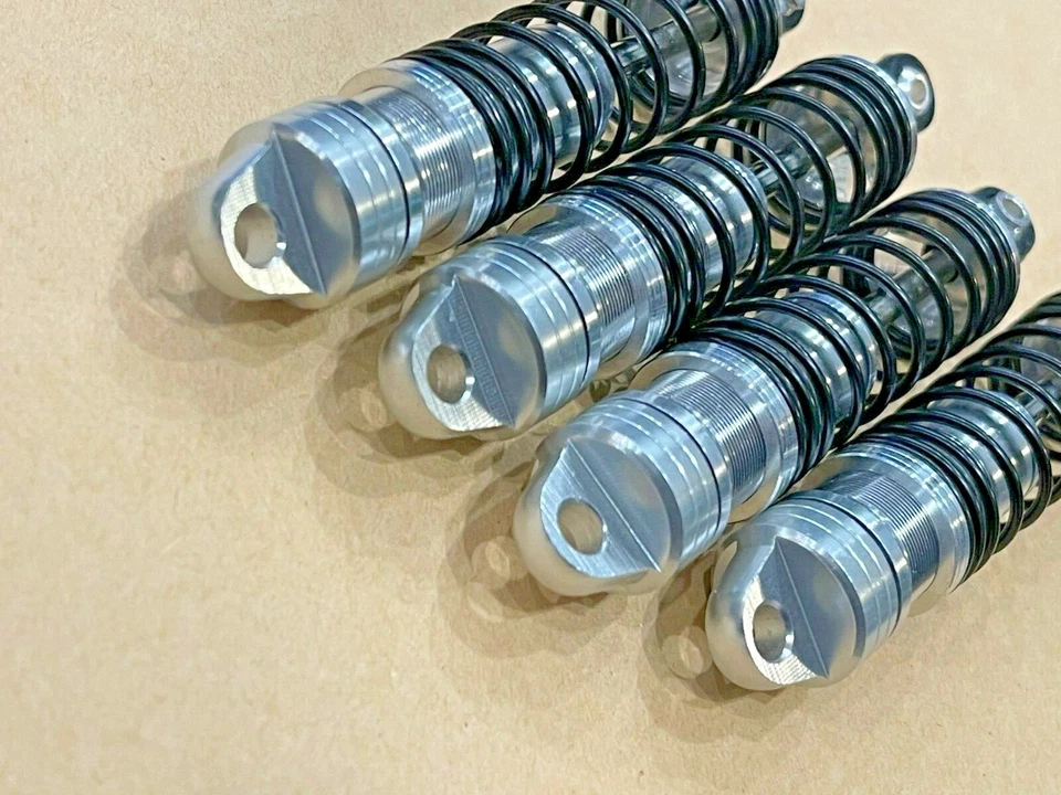 BIG BORE ALUMINUM Shock With 4mm Shaft For LOSI 22S Drag Car Silver  - Image 2 of 3