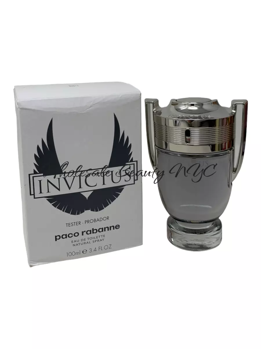 Paco Rabanne Invictus Eau de Toilette Spray 3.4 Oz 100 ml New in