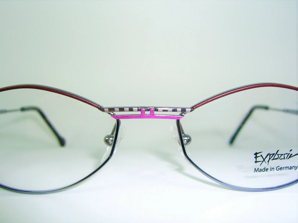 Exploziv, gafas de lujo, hexagonales, marcos cuadrados de aleación de titanio nuevos de colección Foto 2 de 4