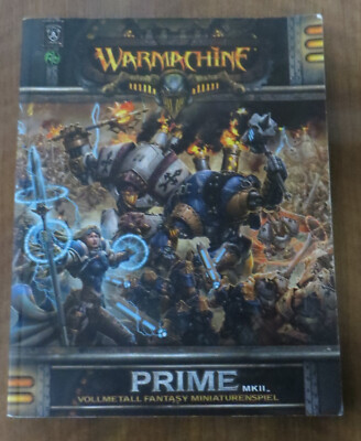 Warmachine Prime MKII Miniaturenspiel IP 102D - Regelwerk - deutsch - SC