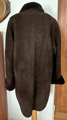 Sprung Frères Paris Coat Jacket Sheepskin Shearling Fur Leather