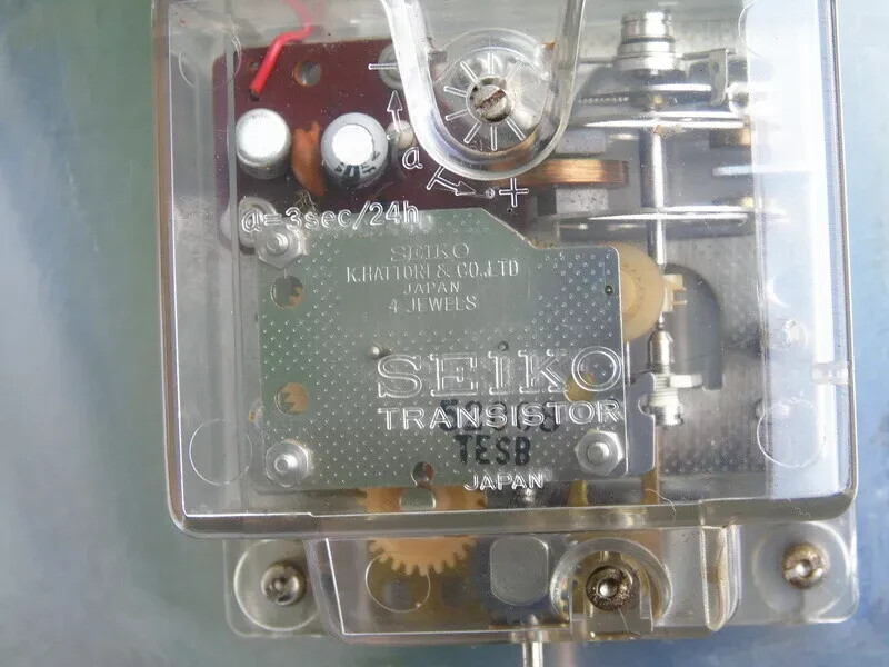 RARE SEIKO TRANSISTOR SHIPS MARINE QUARTZ WALL CLOCK SEIKOSHA