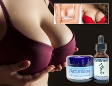 Breast Enlargement Augmentation Enhancement Liquid Extract and Cream