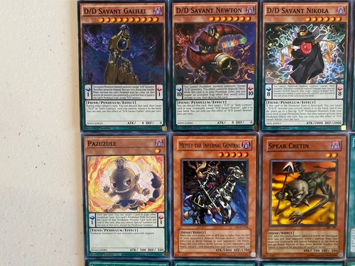 YUGIOH Akiba D/D/D Deck Complete 42 - Cards - Picture 11 of 24
