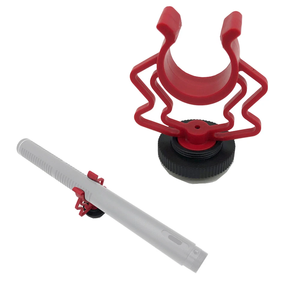 BGNING Adaptador de soporte para micrófono de plástico para cámaras réflex