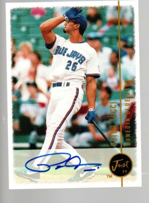 1999 Just Autographs #118 Pete Tucci ST