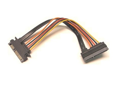 SATA III   SATA 3 Male to Female 5 wire 6 Inch Extension Cable