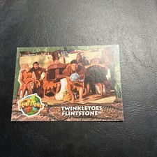 JB4a The Flintstones Movie 1994 Topps #27 Fred Bowling John Goodman