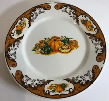 "PUMPKIN HARVEST" By American Atelier Dinnerware Stoneware Collection