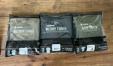 Soffe M280-3 50/50 Poly/Cotton Military Tees Crew Neck Military Issue New 3Pack