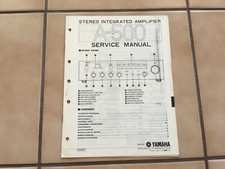 Yamaha A-500 Service Manual - Very Nice!