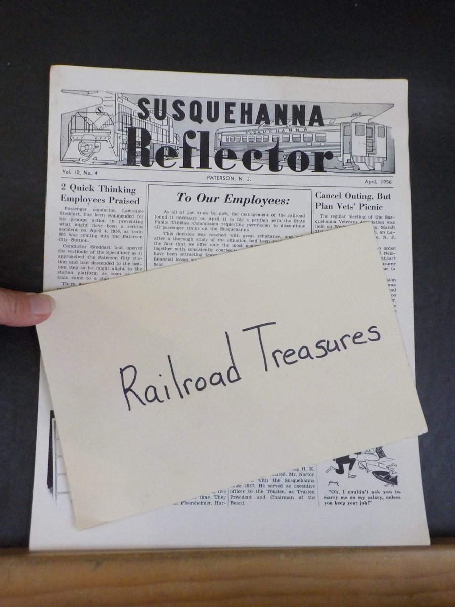 Susquehanna Reflector Vol 10 No 4 1956 April 2 Quick Thinking employees  Praised