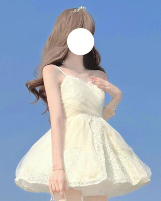 white christmas dresses Sawyer Mini Slip Dress main image 1