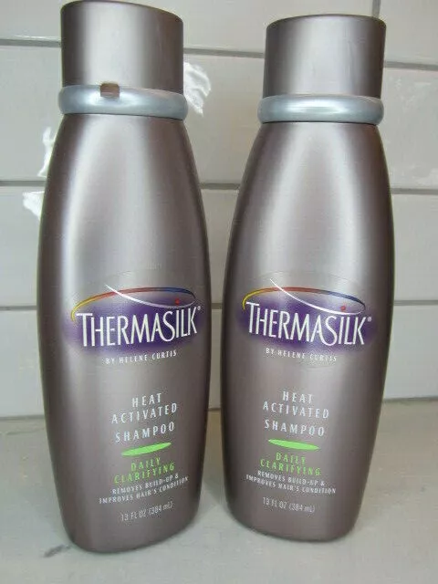 THERMASILK HEAT ACTIVATED SHAMPOO Daily Clarifying lot of two 13
