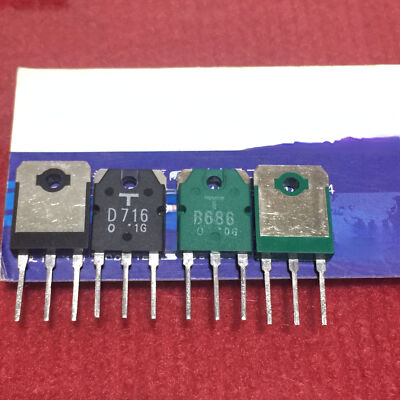 2SB716AD 2SD756AD Transistor TO-92L (Coppia) ''Azienda UK Dal 1983 Nikko - Foto 10