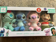 Baby Lilo  Stitch 4 Piece Cuteeze Gift Set Plush Collector Set Stuffed Animals