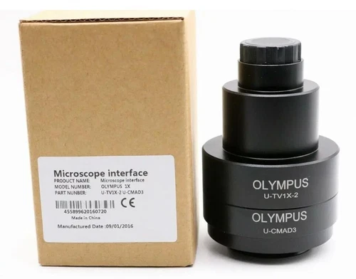 0.35X-1X C-Mount Camera Adapter Reduction Lens for Trinocular Olympus Microscope - Picture 12 of 25