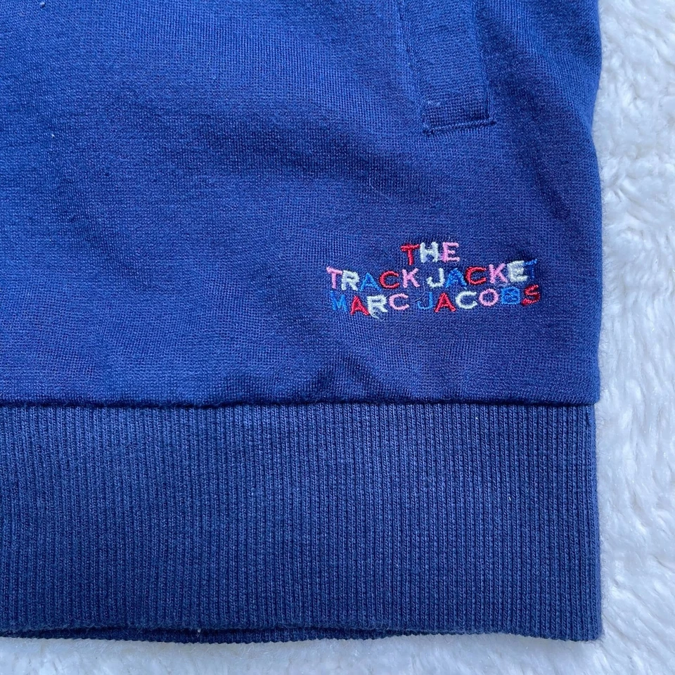 Marc Jacobs Kid девочек синий розовый в полоску рукав полный молнии куртка размер 8/126 - Изображение 4 из 4