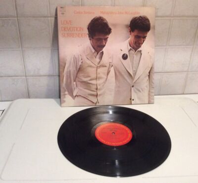 Schallplatte - C.Santana - M.J. Mclaughlin - Love Devotion Surrender - C32034 Columbia