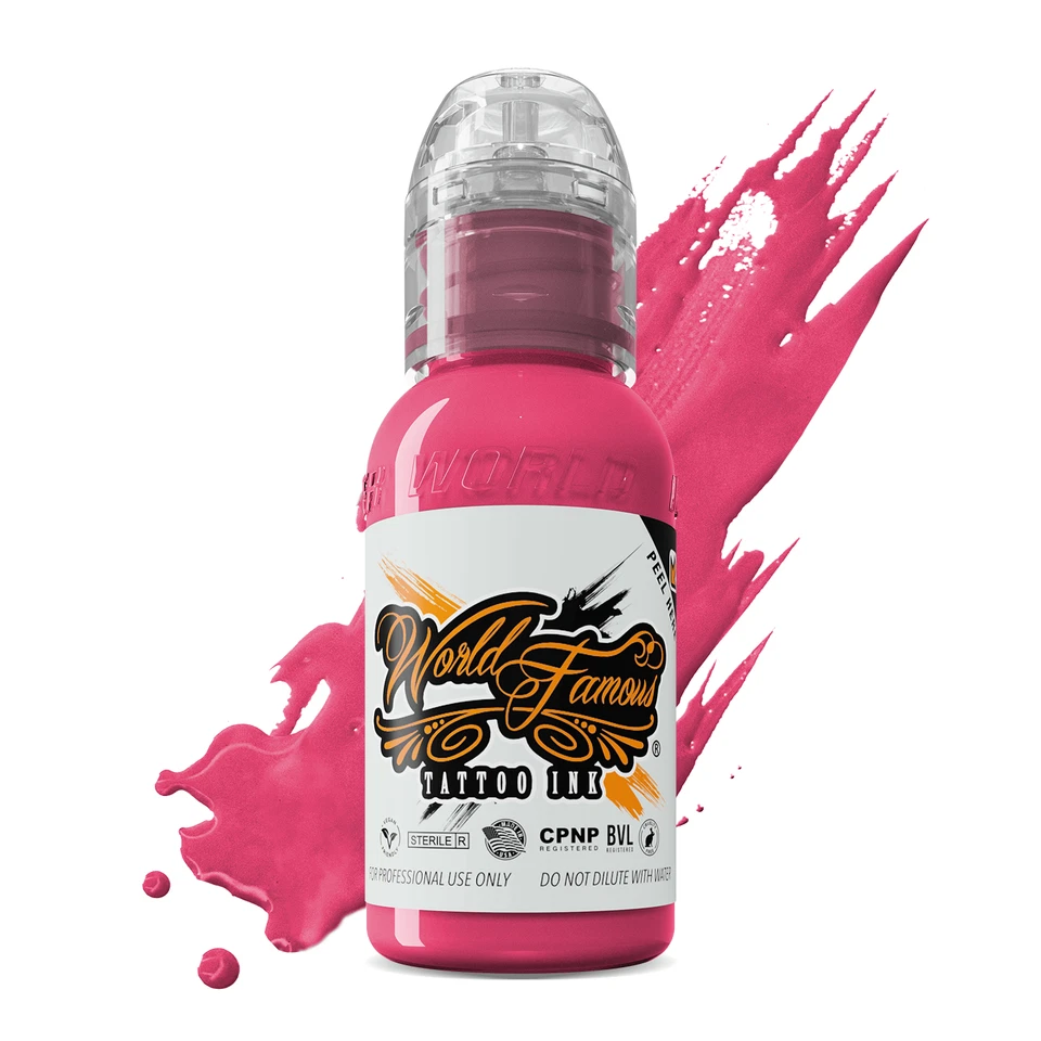 World Famous Ink Bali Pink 30ml (1oz)