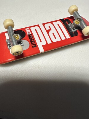 Vintage Tech Deck Fingerboard Ryan Sheckler Plan B Toy Skateboard