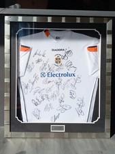 Luton Town Football Club 2005 / 2007 Season Signed Framed Shirt