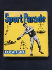 Football Parade 1947 8 mm castle film 345 Golf Magic  