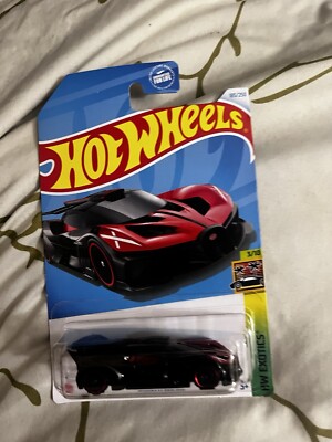 Hot Wheels Bugatti Bolide HW Exotics 6/10 (213/250) HKG64 Short Card Mattel 2023 + Blister & Card Protector