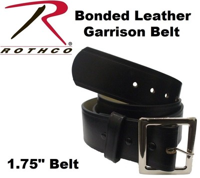 bonded leather belt