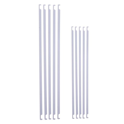 5Pcs Hanging File Rods Bars Durable Metal Document Hanging File | eBay