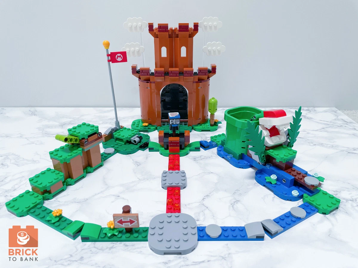 LEGO 71362 GUARDED FORTRESS EXPANSION Super Mario Complete Build No Figs