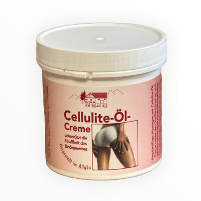 Cellulite-Öl-Creme  Anti-Cellulite Creme Tagescreme  250 ml